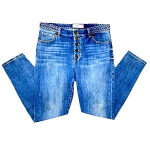 Cabi Button Fly Skinny Women’s Jeans Size 12